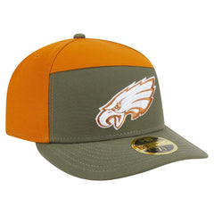 Two-Tone Color Pack Split Panel 59FIFTY Fitted Hat - Philadelphia Eagles Hats
