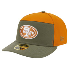 Two-Tone Color Pack Split Panel 59FIFTY Fitted Hat - San Francisco 49ers Hats