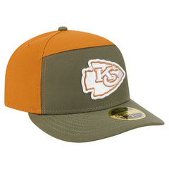 Two-Tone Color Pack Split Panel 59FIFTY Fitted Hat - Kansas City Chiefs Hats