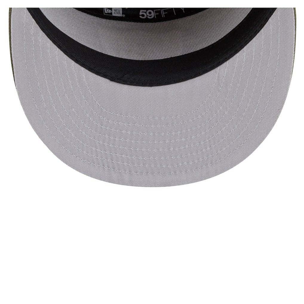 Two-Tone Color Pack Split Panel 59FIFTY Fitted Hat - Las Vegas Raiders Hats