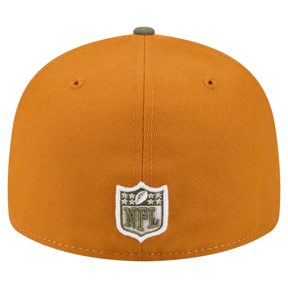 Two-Tone Color Pack Split Panel 59FIFTY Fitted Hat - Green Bay Packers Hats