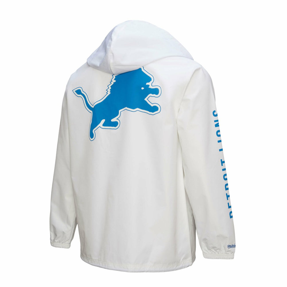 Vintage Logo Coaches Full-Snap Hoodie Jacket - Detroit Lions Hoodies