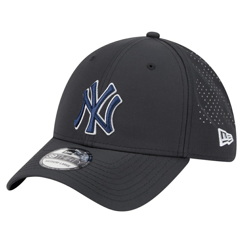 Black New York Yankees New Era Night 39THIRTY Flex Hat
