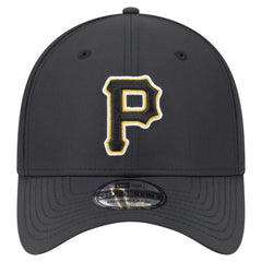 Black Pittsburgh Pirates New Era Night 39THIRTY Flex Hat