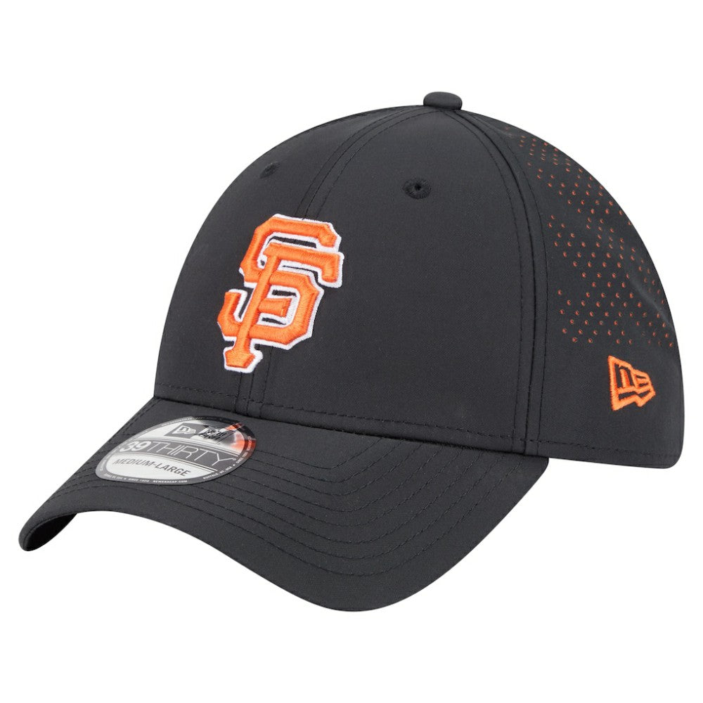 Black San Francisco Giants New Era Night 39THIRTY Flex Hat