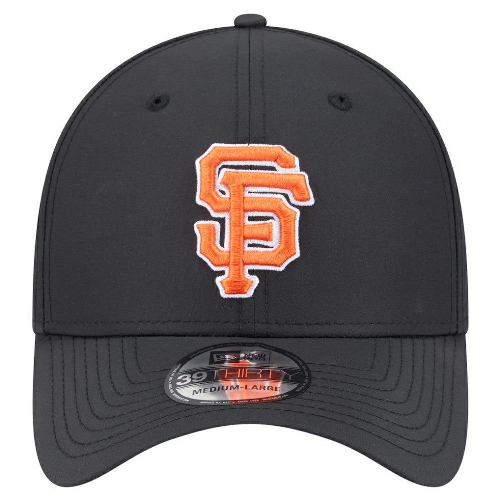 Black San Francisco Giants New Era Night 39THIRTY Flex Hat