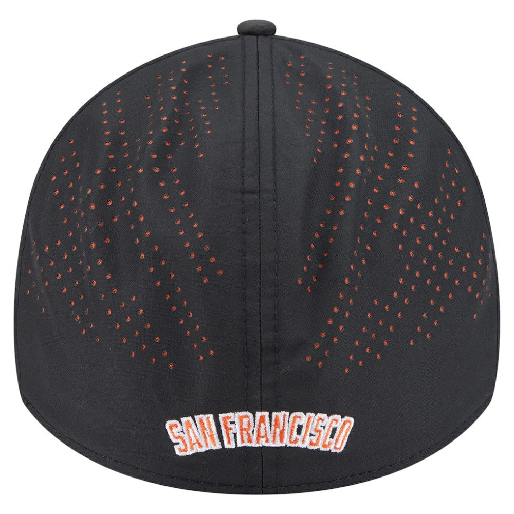 Black San Francisco Giants New Era Night 39THIRTY Flex Hat