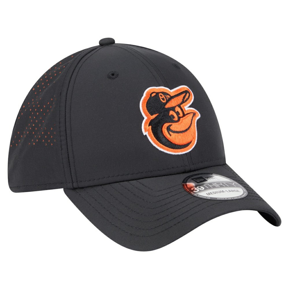 Black Baltimore Orioles New Era Night 39THIRTY Flex Hat