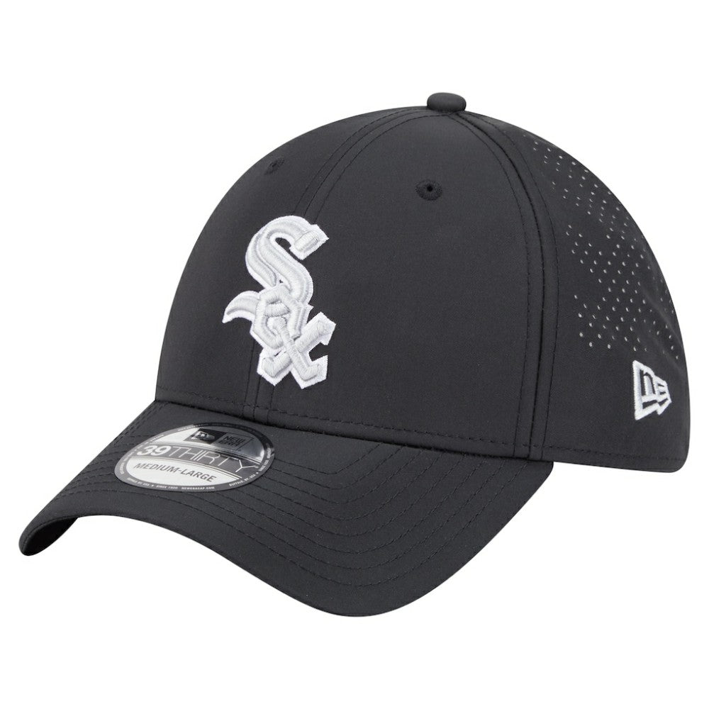 Black Chicago White Sox New Era Night 39THIRTY Flex Hat