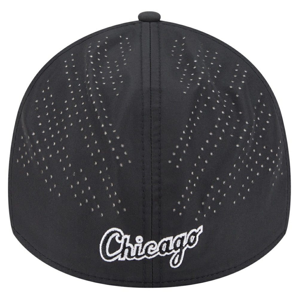 Black Chicago White Sox New Era Night 39THIRTY Flex Hat