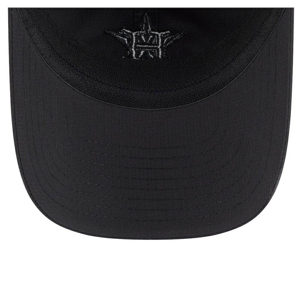 Black Houston Astros New Era Ripstop Casual Classic Adjustable Hat