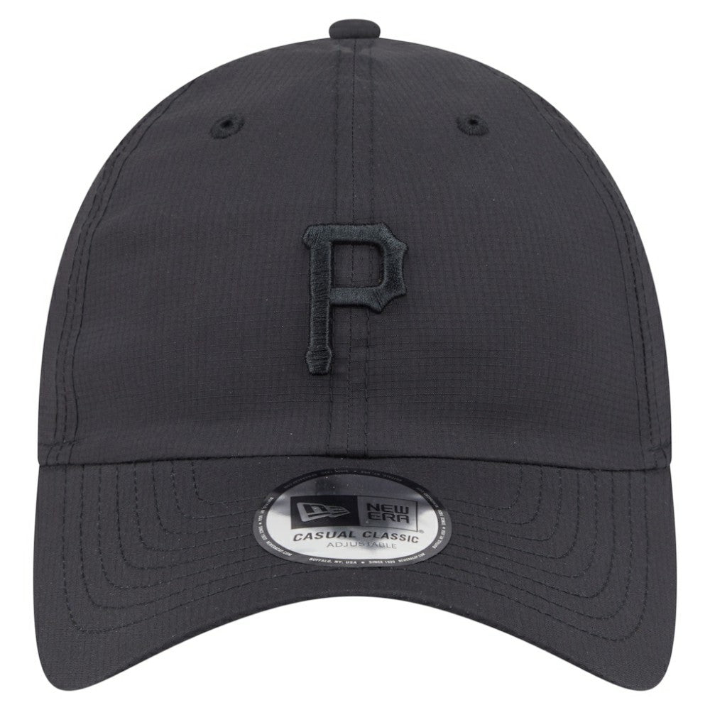 Black Pittsburgh Pirates New Era Ripstop Casual Classic Adjustable Hat