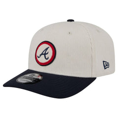 Cream Atlanta Braves New Era Loyal 9SEVENTY Adjustable Hat