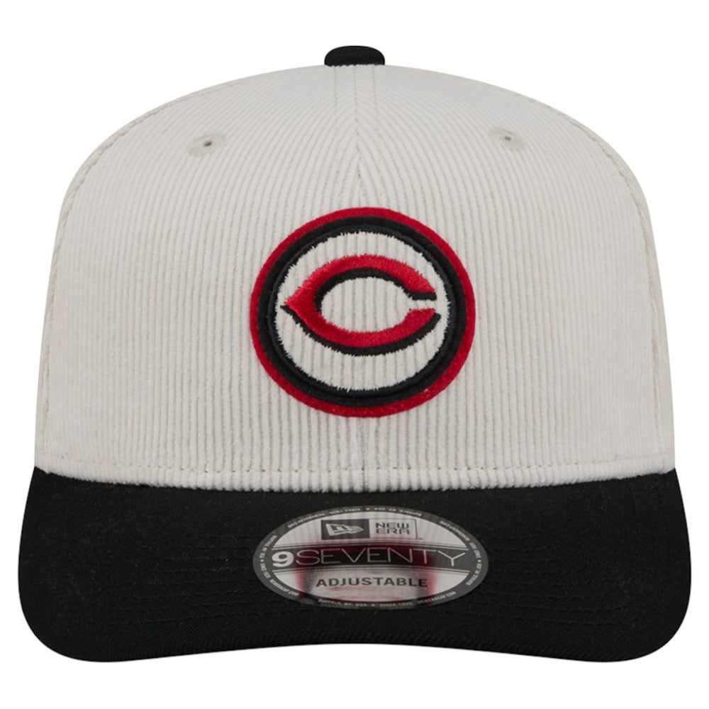 Cream Cincinnati Reds New Era Loyal 9SEVENTY Adjustable Hat