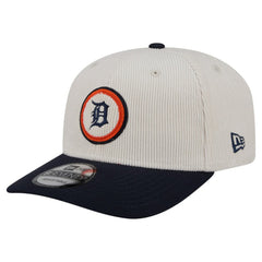 Cream Detroit Tigers New Era Loyal 9SEVENTY Adjustable Hat