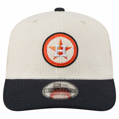 Cream Houston Astros New Era Loyal 9SEVENTY Adjustable Hat