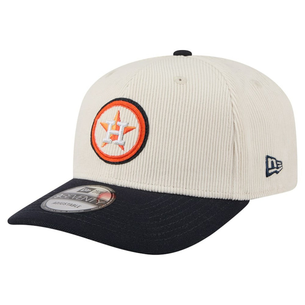 Cream Houston Astros New Era Loyal 9SEVENTY Adjustable Hat