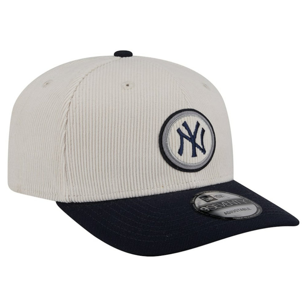 Cream New York Yankees New Era Loyal 9SEVENTY Adjustable Hat