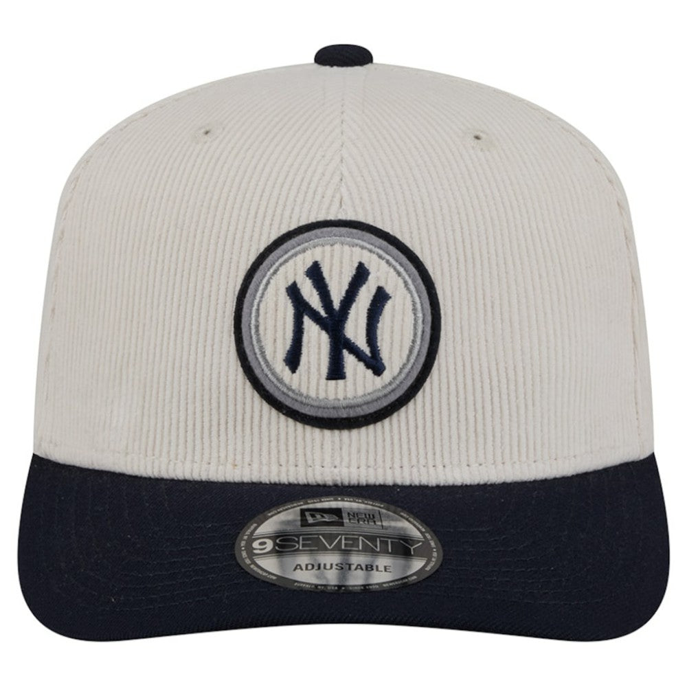 Cream New York Yankees New Era Loyal 9SEVENTY Adjustable Hat