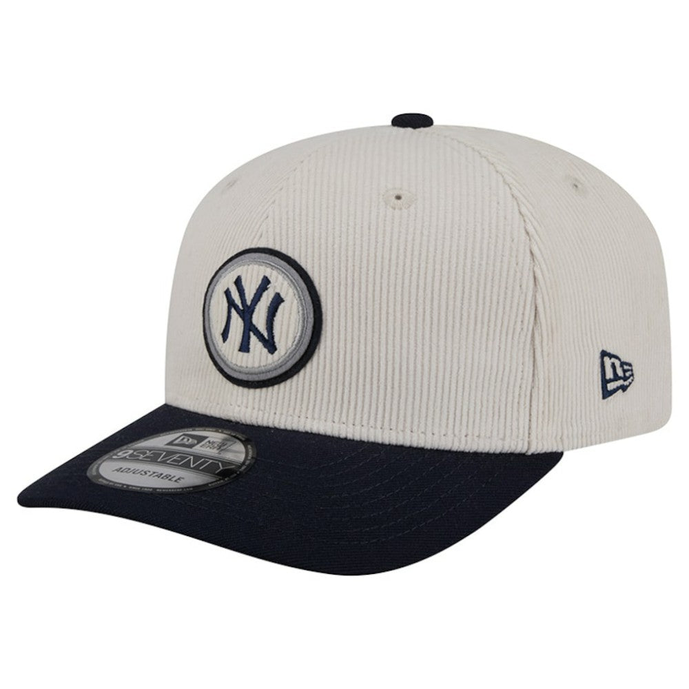 Cream New York Yankees New Era Loyal 9SEVENTY Adjustable Hat