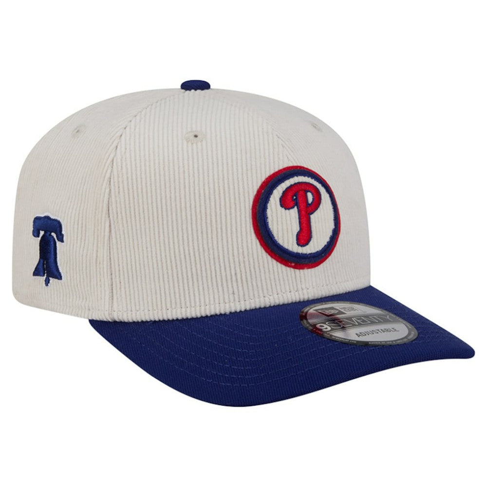 Cream Philadelphia Phillies New Era Loyal 9SEVENTY Adjustable Hat