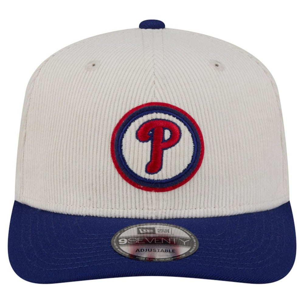 Cream Philadelphia Phillies New Era Loyal 9SEVENTY Adjustable Hat