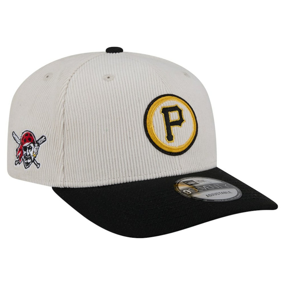 Cream Pittsburgh Pirates New Era Loyal 9SEVENTY Adjustable Hat