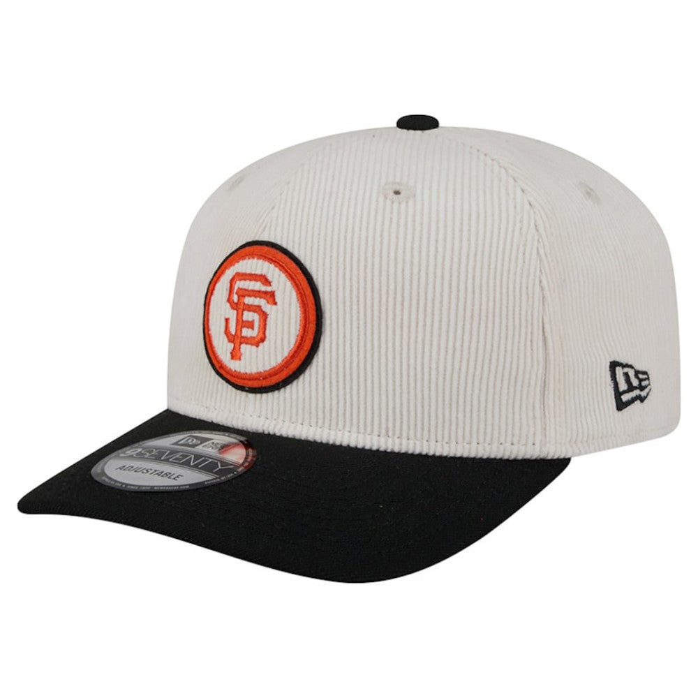 Cream San Francisco Giants New Era Loyal 9SEVENTY Adjustable Hat
