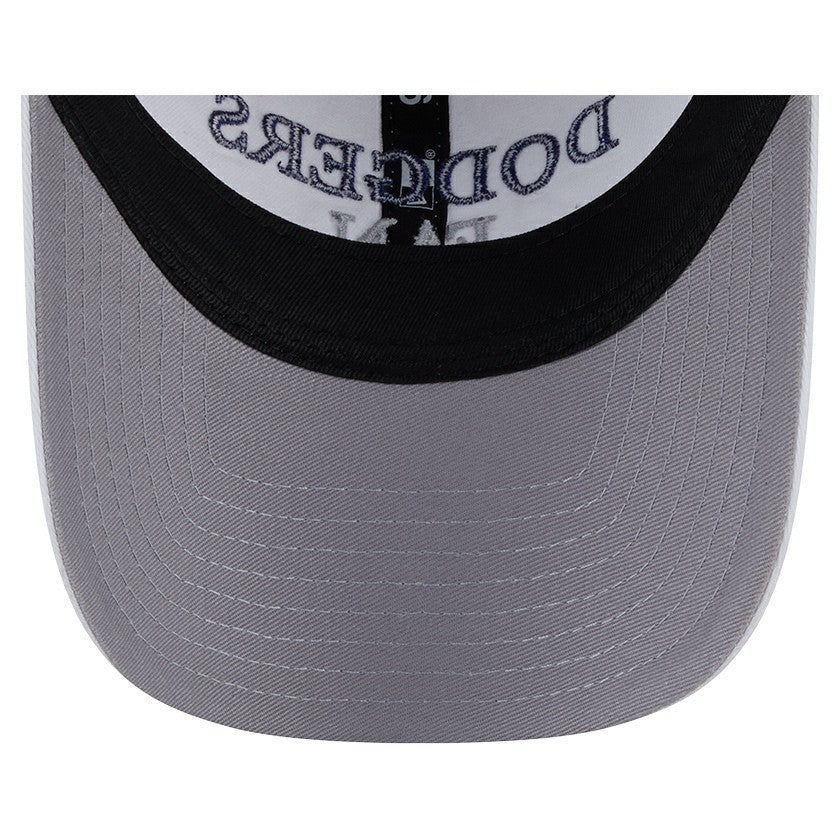 White Los Angeles Dodgers New Era Women's Team Fan 9TWENTY Adjustable Hat