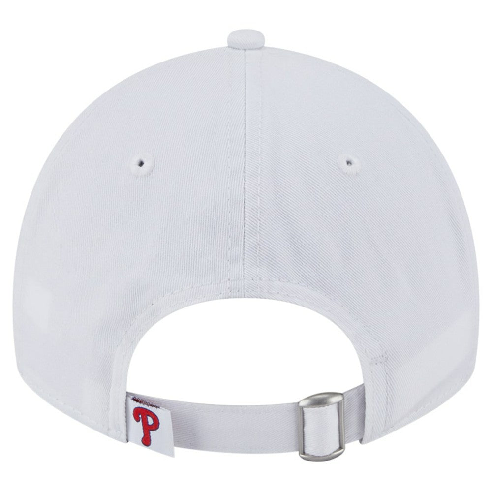 White Philadelphia Phillies New Era Women's Team Fan 9TWENTY Adjustable Hat