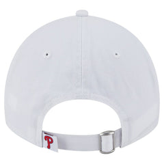 White Philadelphia Phillies New Era Women's Team Fan 9TWENTY Adjustable Hat
