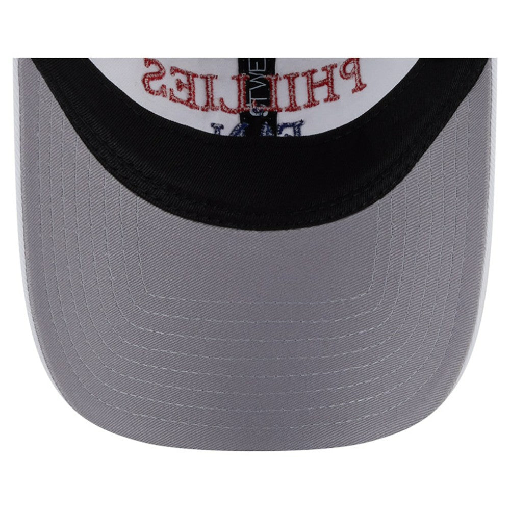 White Philadelphia Phillies New Era Women's Team Fan 9TWENTY Adjustable Hat