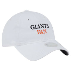 White San Francisco Giants New Era Women's Team Fan 9TWENTY Adjustable Hat