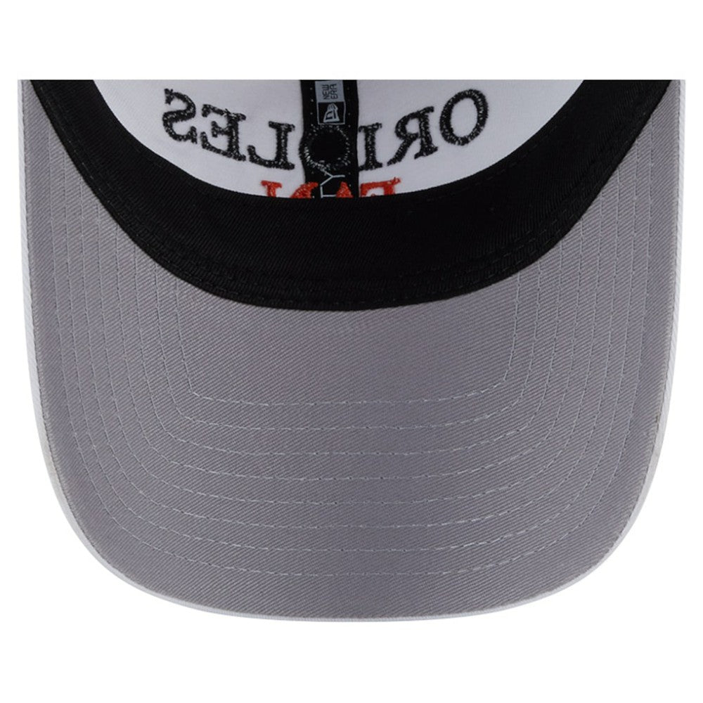 White Baltimore Orioles New Era Women's Team Fan 9TWENTY Adjustable Hat