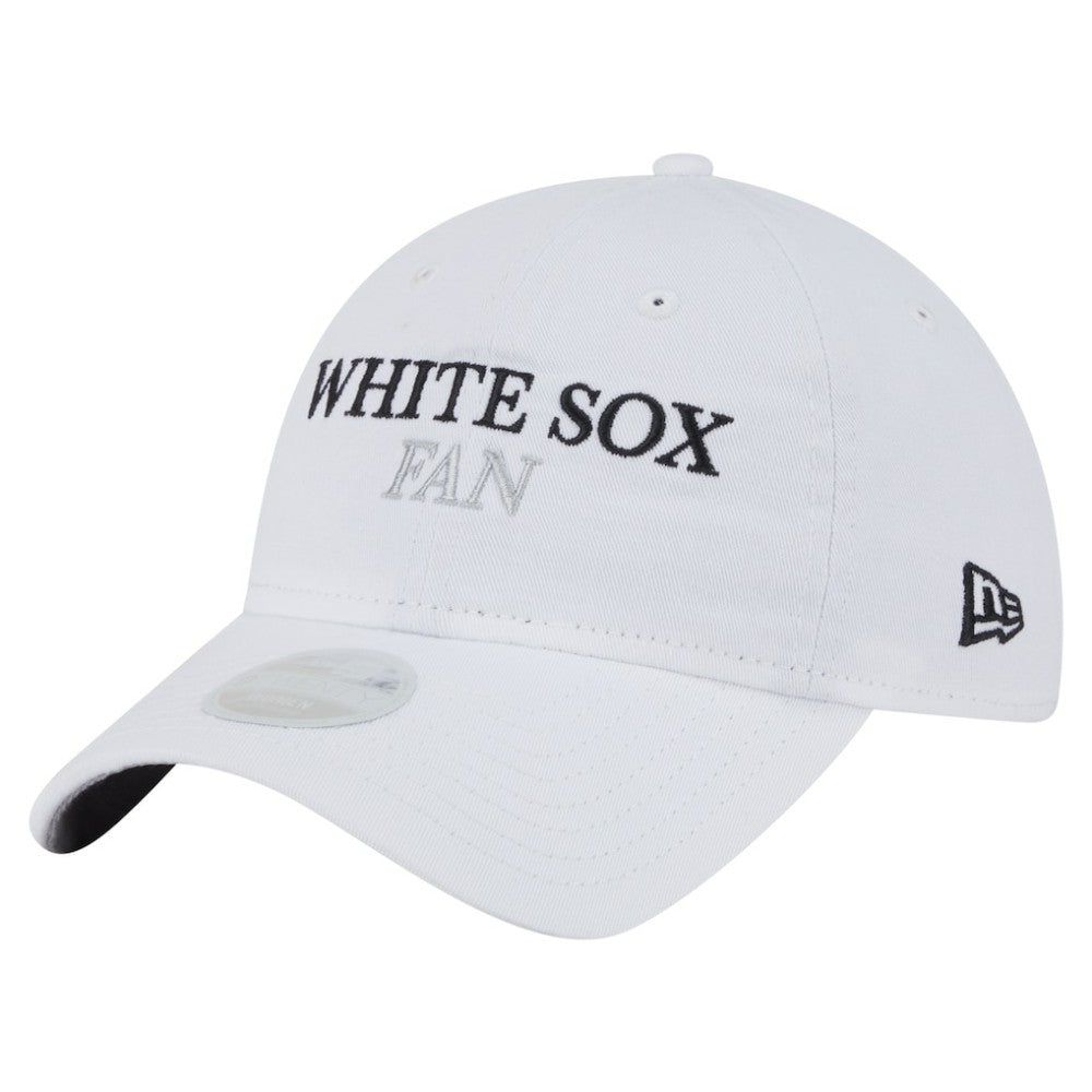 White Chicago White Sox New Era Women's Team Fan 9TWENTY Adjustable Hat