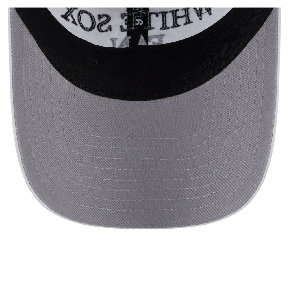 White Chicago White Sox New Era Women's Team Fan 9TWENTY Adjustable Hat