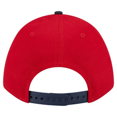 Red/Navy Washington Nationals New Era Arch 9FORTY A-Frame M-Crown Adjustable Hat