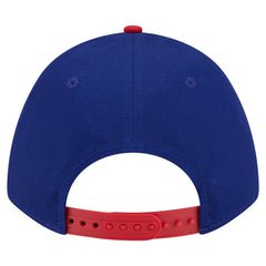 Royal/Red Texas Rangers New Era Arch 9FORTY A-Frame M-Crown Adjustable Hat