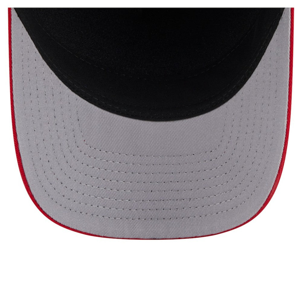 Royal/Red Texas Rangers New Era Arch 9FORTY A-Frame M-Crown Adjustable Hat