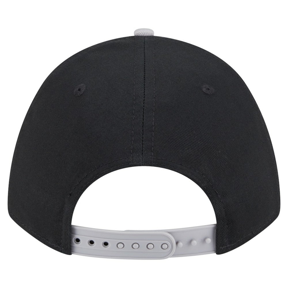 Black/Gray Chicago White Sox New Era Arch 9FORTY A-Frame M-Crown Adjustable Hat