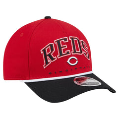 Red/Black Cincinnati Reds New Era Arch 9FORTY A-Frame M-Crown Adjustable Hat