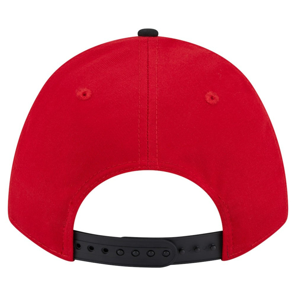 Red/Black Cincinnati Reds New Era Arch 9FORTY A-Frame M-Crown Adjustable Hat