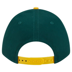 Green/Gold Athletics New Era Arch 9FORTY A-Frame M-Crown Adjustable Hat
