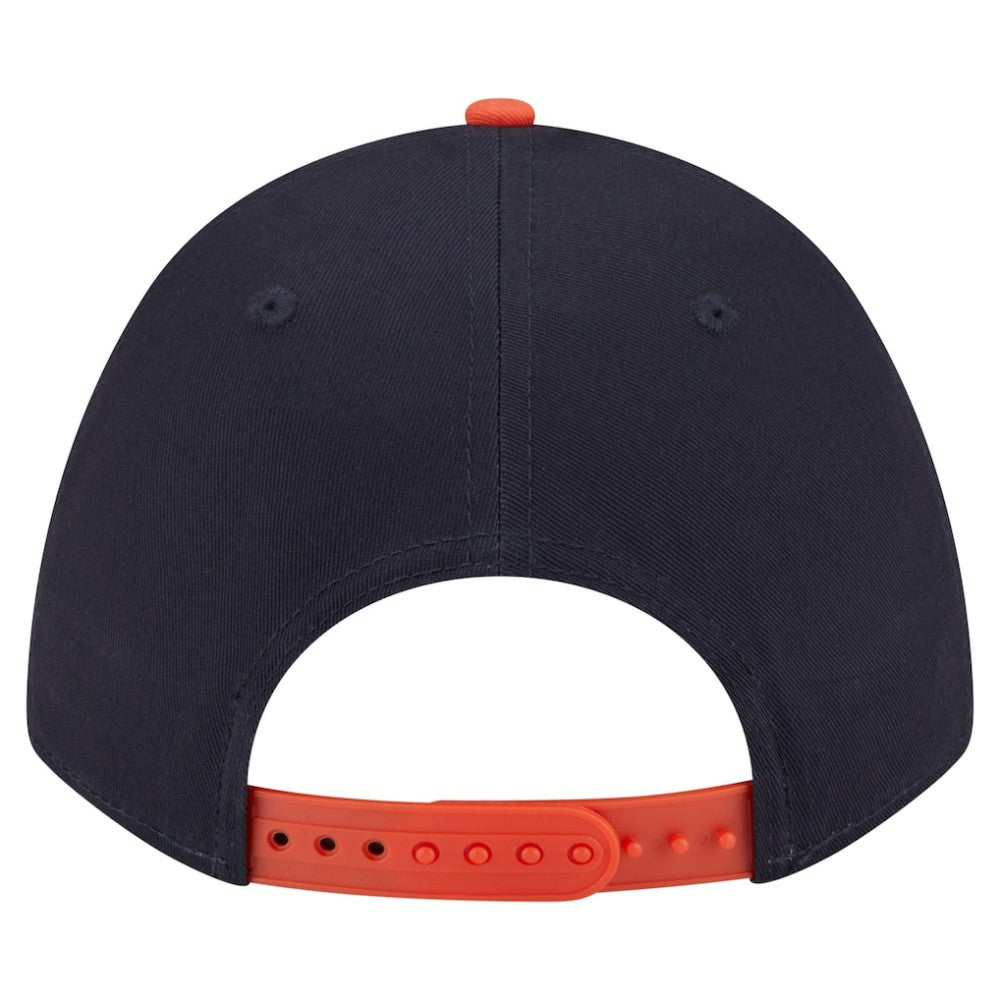 Navy/Orange Houston Astros New Era Arch 9FORTY A-Frame M-Crown Adjustable Hat