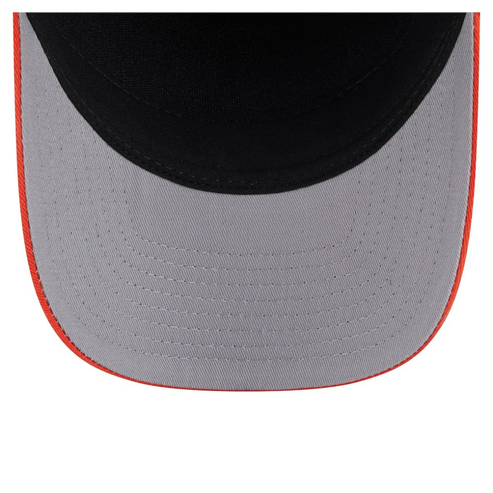 Navy/Orange Houston Astros New Era Arch 9FORTY A-Frame M-Crown Adjustable Hat