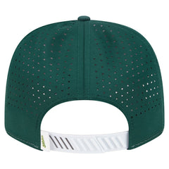 White/Green Athletics New Era Established Patch 9SEVENTY Adjustable Hat