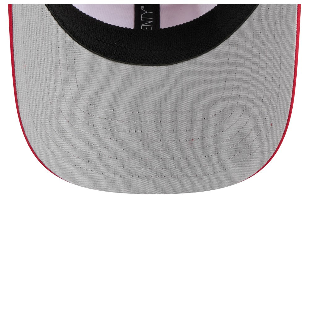 White/Red Los Angeles Angels New Era Established Patch 9SEVENTY Adjustable Hat
