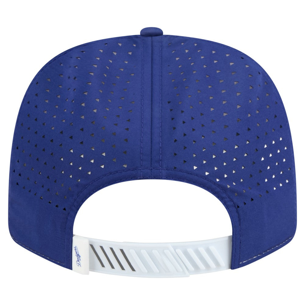 White/Royal Los Angeles Dodgers New Era Established Patch 9SEVENTY Adjustable Hat