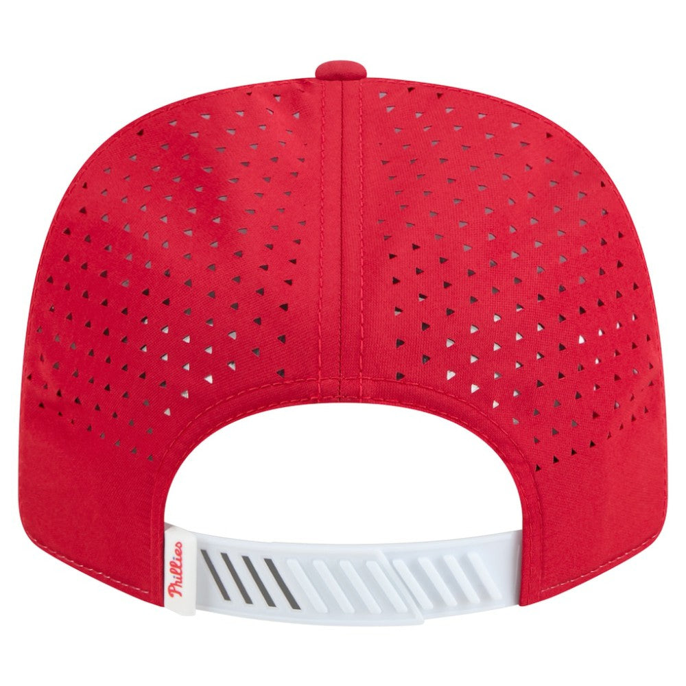 White/Red Philadelphia Phillies New Era Established Patch 9SEVENTY Adjustable Hat