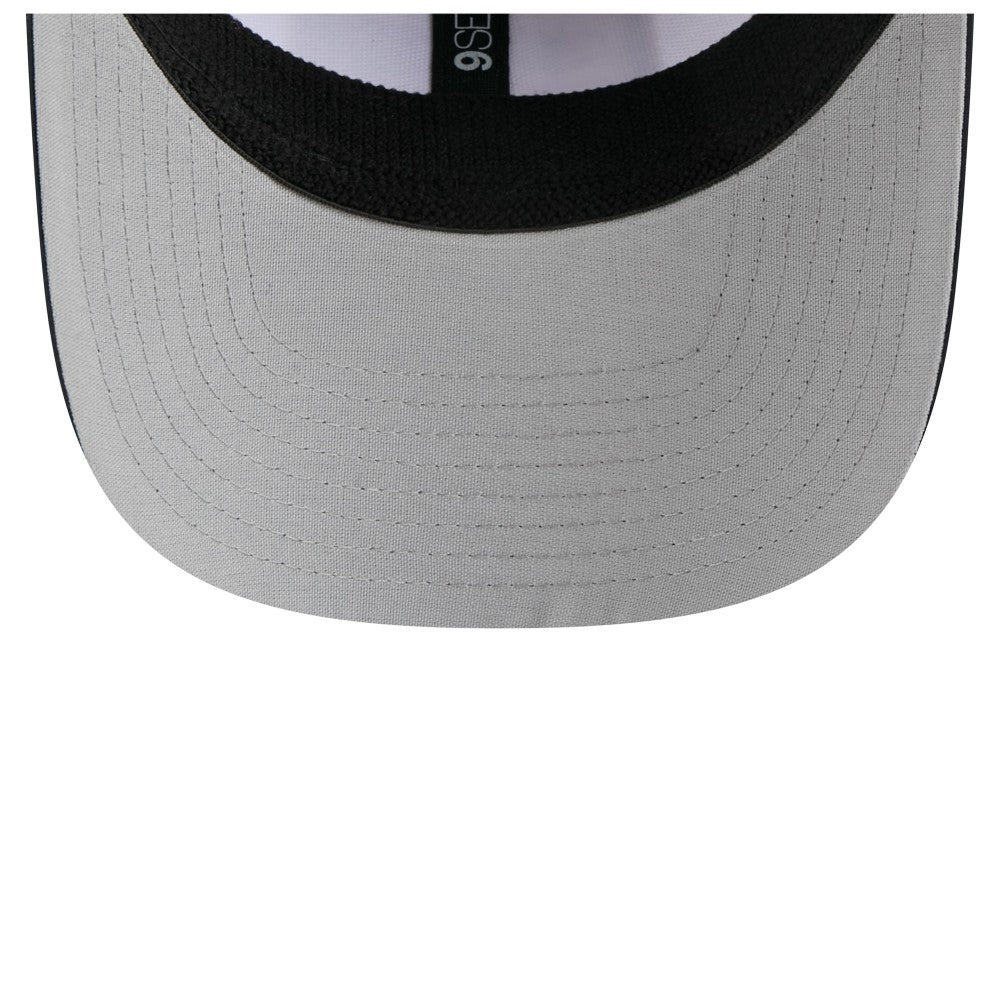 White/Navy New York Yankees New Era Established Patch 9SEVENTY Adjustable Hat